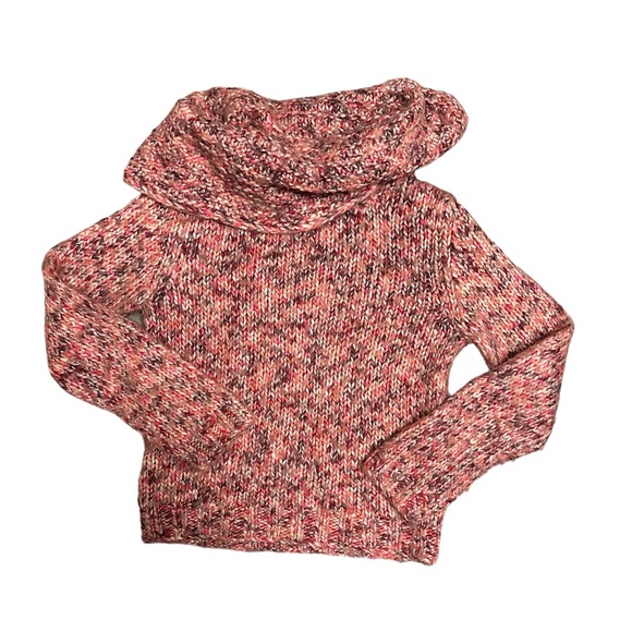 Moda International Sweaters - Moda International chunky cable knit cowl neck sweater.